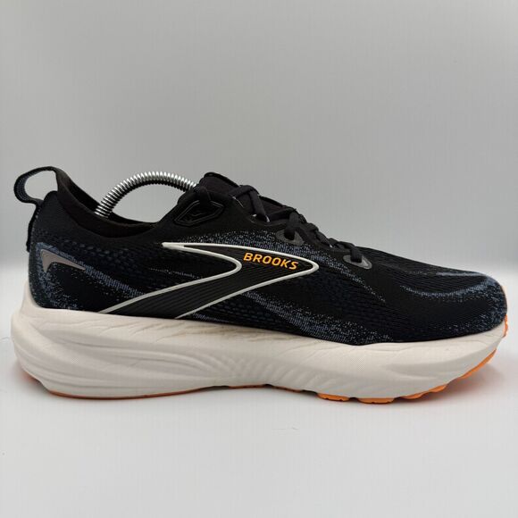 Brooks Glycerin GTS 22 Men's Size 11 2E Black White Blue Running Shoes Sneakers - Picture 4 of 8